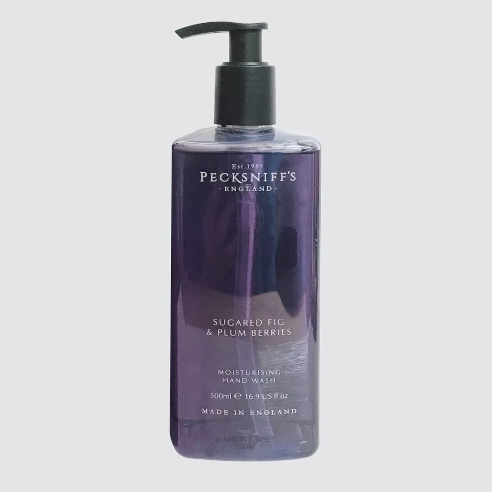 NEW PECKSNIFF'S Sugared Fig & Plum Berries Moisturize Hand Wash Pump 16.9 fl oz